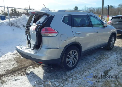 2015 Nissan Rogue Sl from USA, damaged, VIN 5N1AT2MV2FC865746